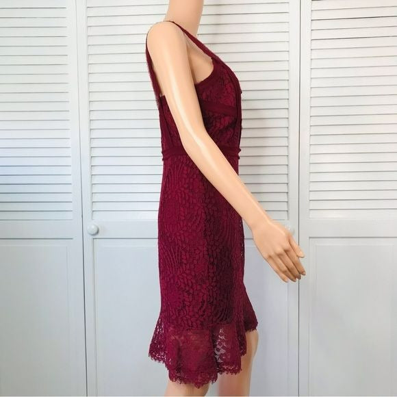 HEARTLOOM Mya Crimson Lace Dress Size M *NEW*