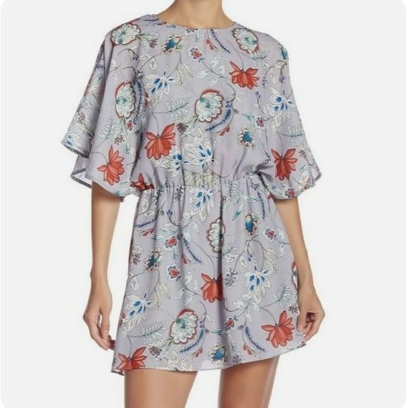PARKER Violet Garden Mini Dress Size M