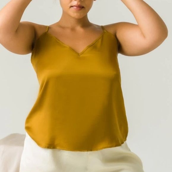 *NEW* ETTITUDE Chamomile Sateen Camisole Size M