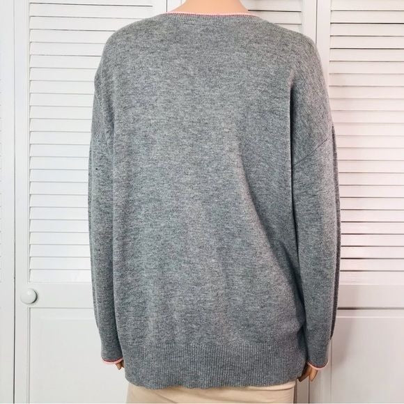 SPLENDID X&O’s Gray Knit Sweater