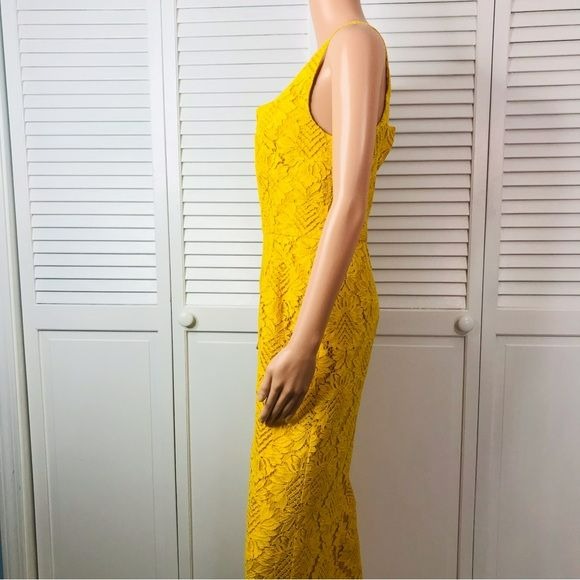 TRINA TURK Yellow Adventure Jumpsuit Size 6