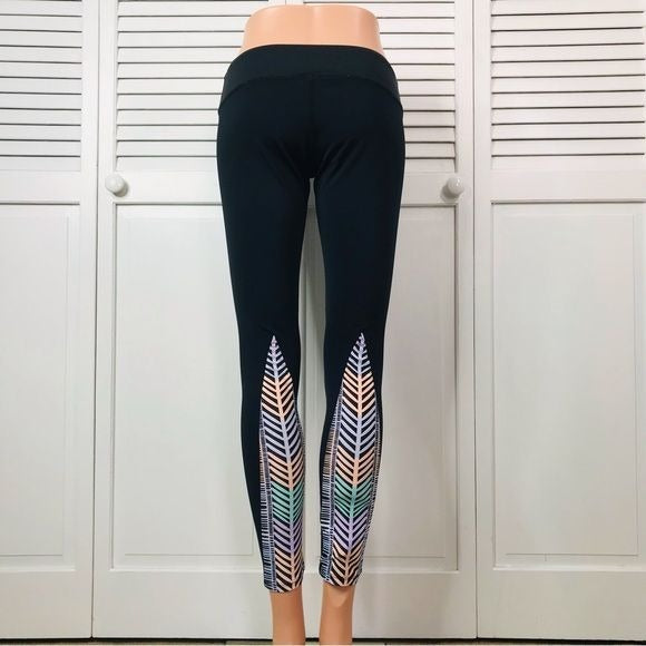 MARA HOFFMAN Black Leggings Size M