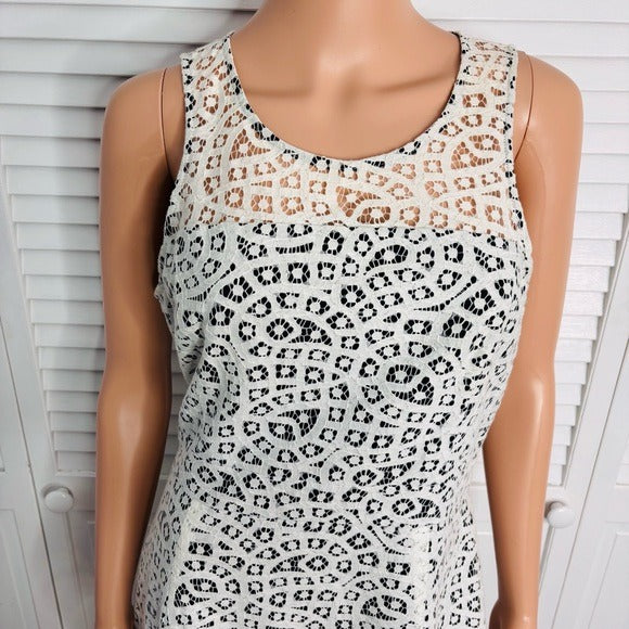 ALEX + ALEX White Sleeveless Dress Size 8