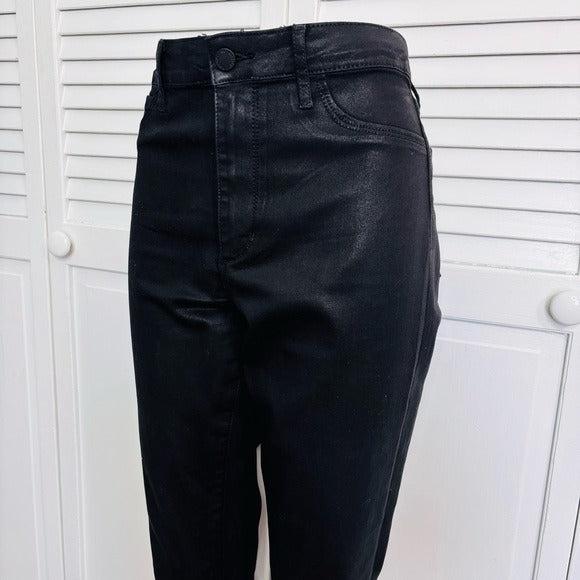 ARTICLES OF SOCIETY Black Coated Skinny Jeans Size 29