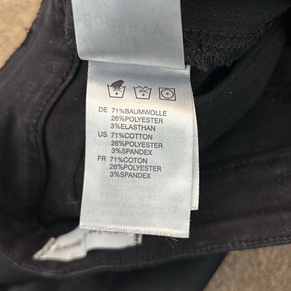 ARTICLES OF SOCIETY Black Coated Skinny Jeans Size 29