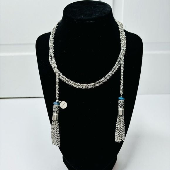 *NEW* ALEX AND ANI Holiday Tassel Wrap Necklace