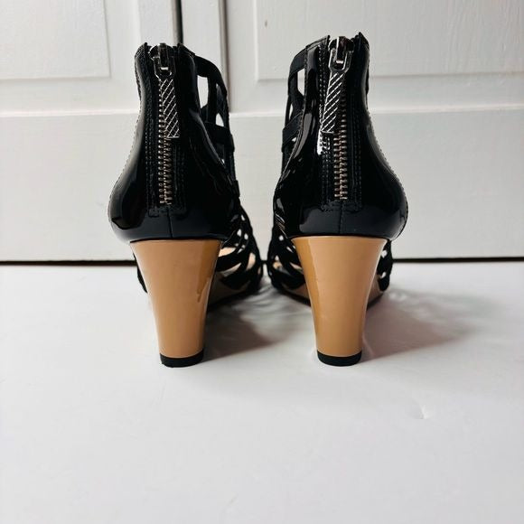 DONALD J PLINER Jorda Wedge Sandals Size 7.5