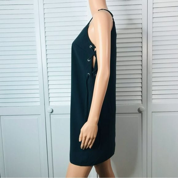 ASOS Dark Gray Spaghetti Strap Dress Size 2