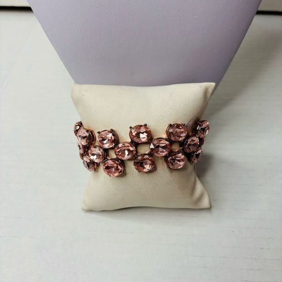 *NEW* MONET Pink Beaded Elastic Bracelet