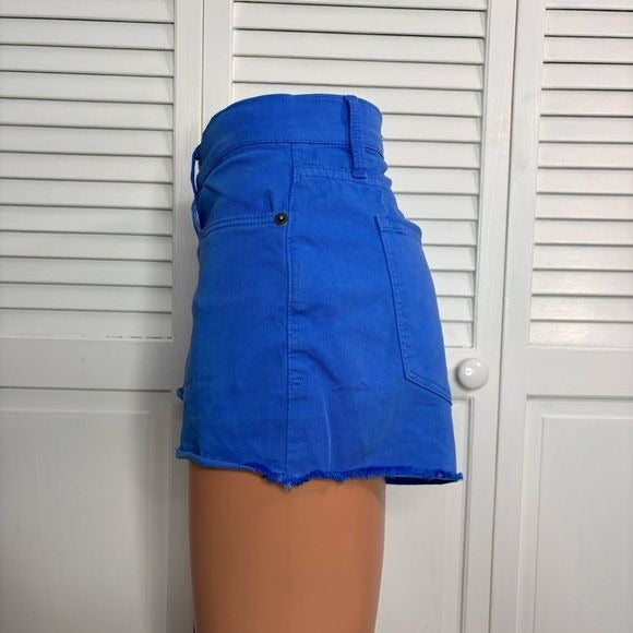 FRAME Denim Le Cutoff Blue Shorts Size 30