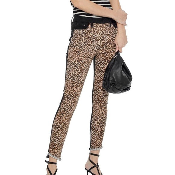 New ALICE + OLIVIA Queen Of The Night High Rise Skinny Jeans Size 24