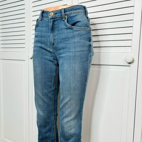 MCGUIRE Raw Hem Light Blue Jeans Size 28