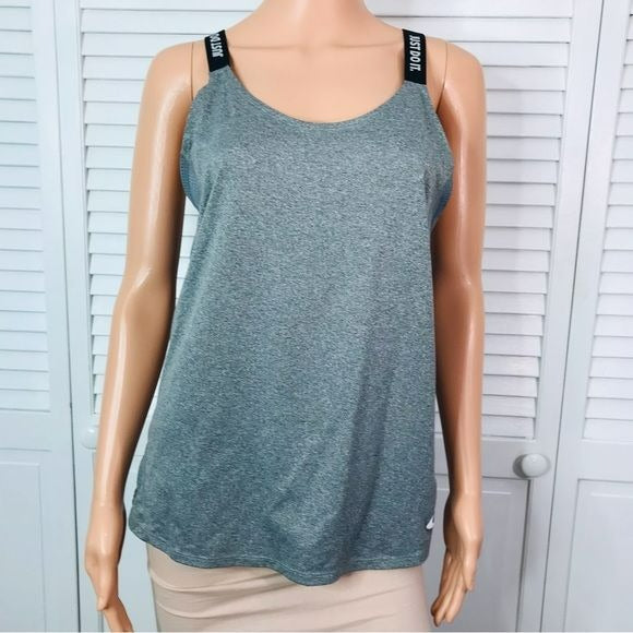 NIKE Dri-Fit Gray Just Do It Tank Top Size XL