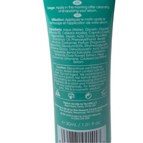 *New* SKINCHEMISTS YOUTH SERIES Green Caviar Day Moisturizer