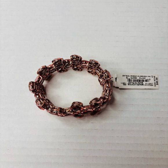 *NEW* MONET Pink Beaded Elastic Bracelet