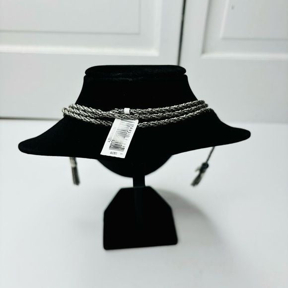 *NEW* ALEX AND ANI Holiday Tassel Wrap Necklace