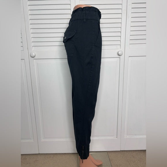 WHITE HOUSE BLACK MARKET Slim Ankle Extra High-Rise Pants in Black Size 4