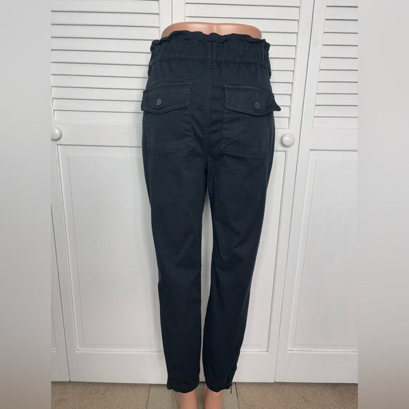 WHITE HOUSE BLACK MARKET Slim Ankle Extra High-Rise Pants in Black Size 4