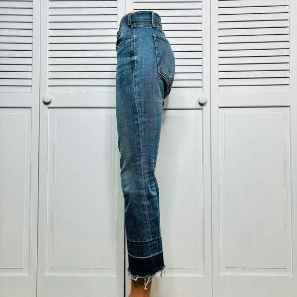 MCGUIRE Raw Hem Light Blue Jeans Size 28