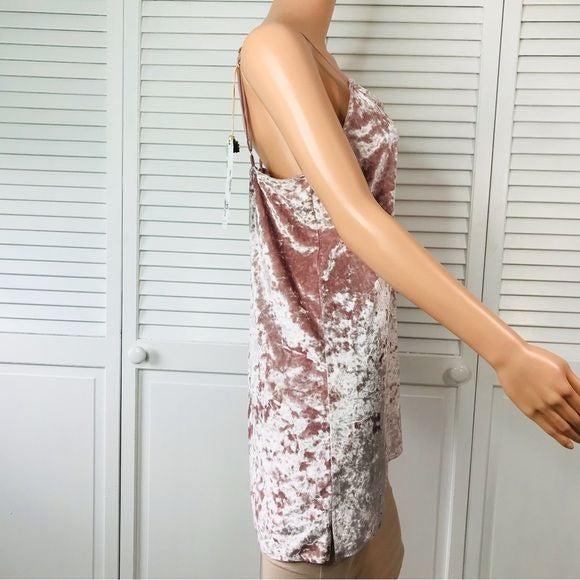 *NEW* SHOW ME YOUR MUMU Pink Tiffany Slip Mini Dress Size L