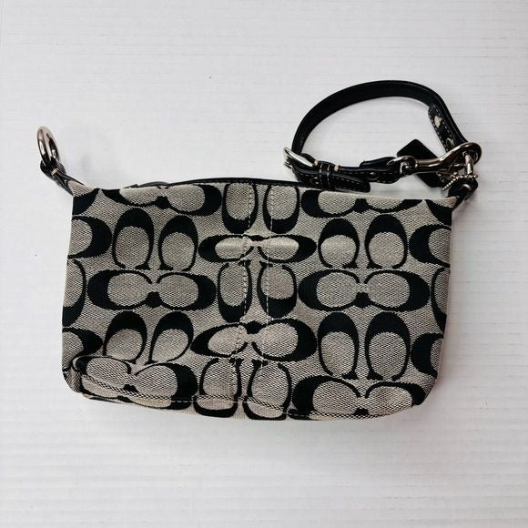 COACH Signature Jacques Clutch