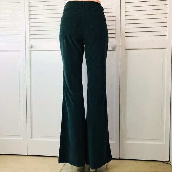LAFAYETTE 148 New York Sage Green Corduroy Wide Leg Pants Size 2