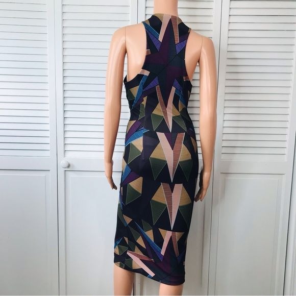MARA HOFFMAN Olive Compass Cross Front Dress Size XS *NEW*