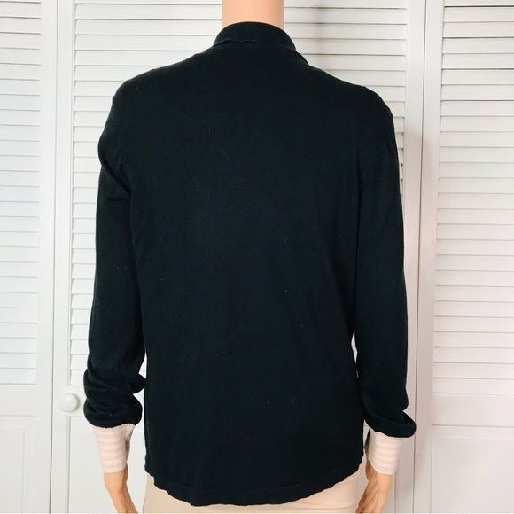 MARC BY MARC JACOBS Black Cardigan Sweater Size L