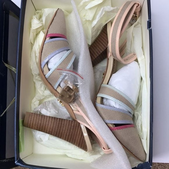 *NEW* POUR LA VICTOIRE Kiran Beige Pointed Toe Heels Size 8M