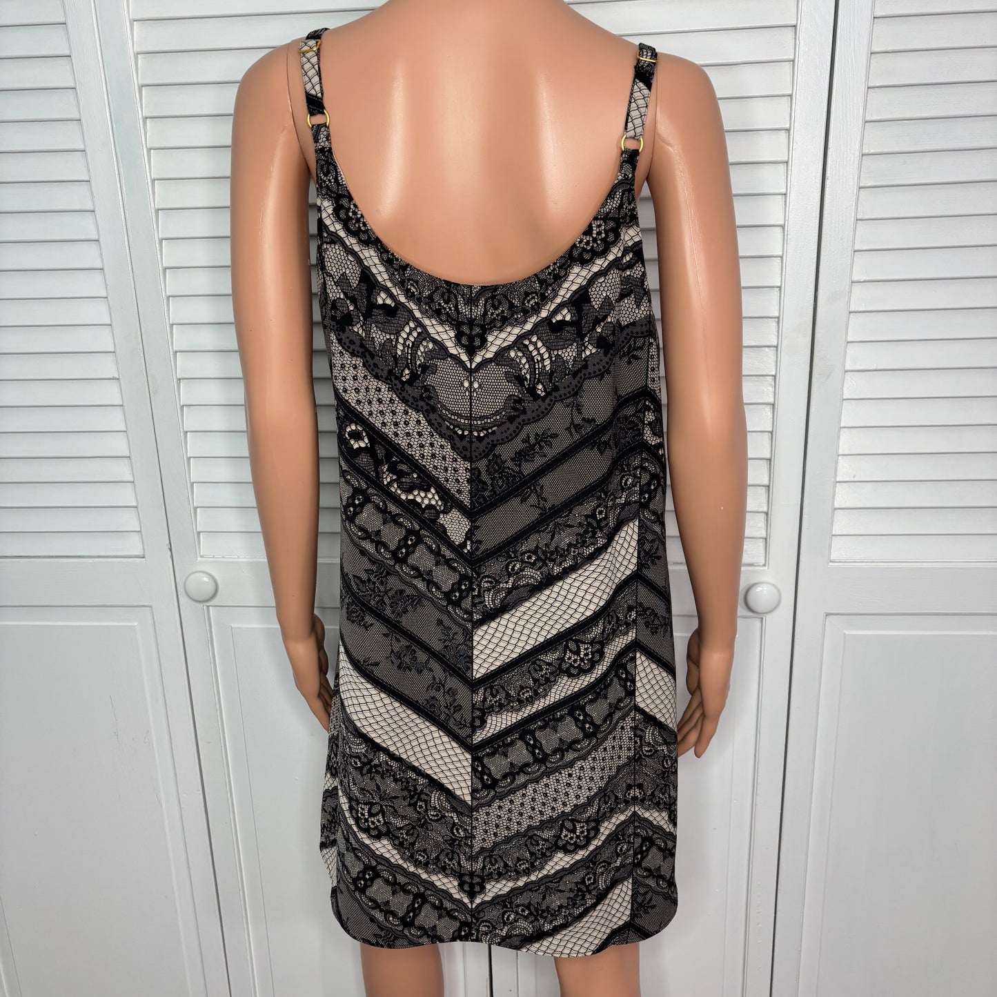 CABI Monaco Cami Lace Print Tunic Size Large