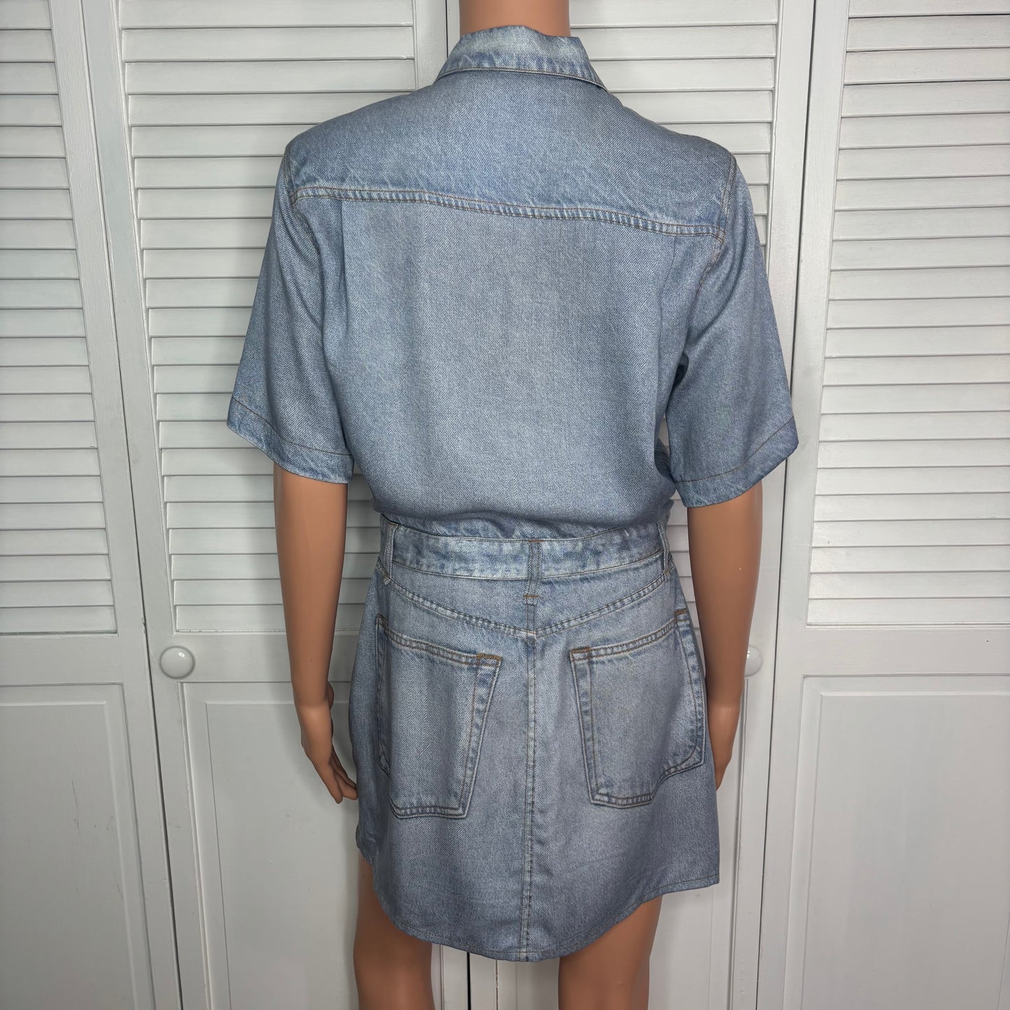 RAG & BONE Liquid Miramar Shirt Dress Size Medium