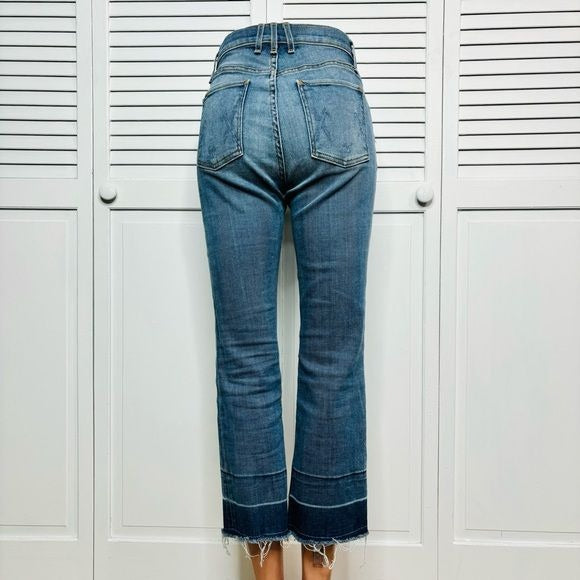 MCGUIRE Raw Hem Light Blue Jeans Size 28