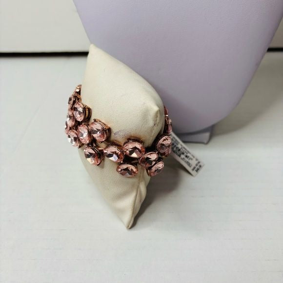 *NEW* MONET Pink Beaded Elastic Bracelet