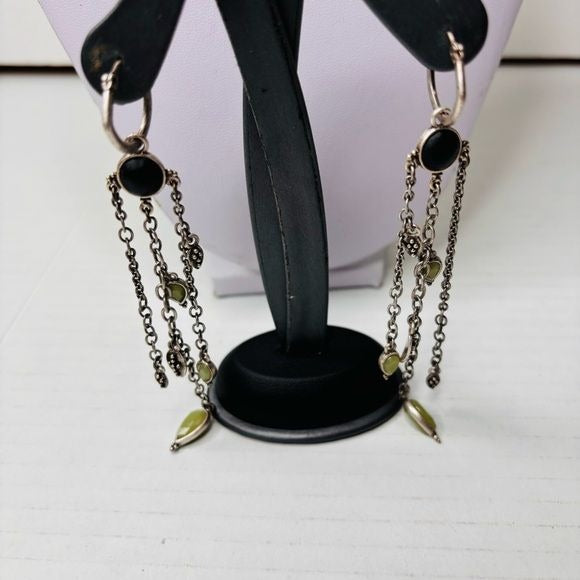 LUCKY BRAND Silver Chandelier Earrings