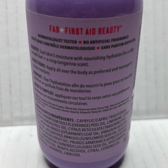 New FIRST AID BEAUTY After-Shower Nourishing Body Oil