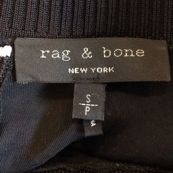 RAG & BONE Abby Black Tank Size S