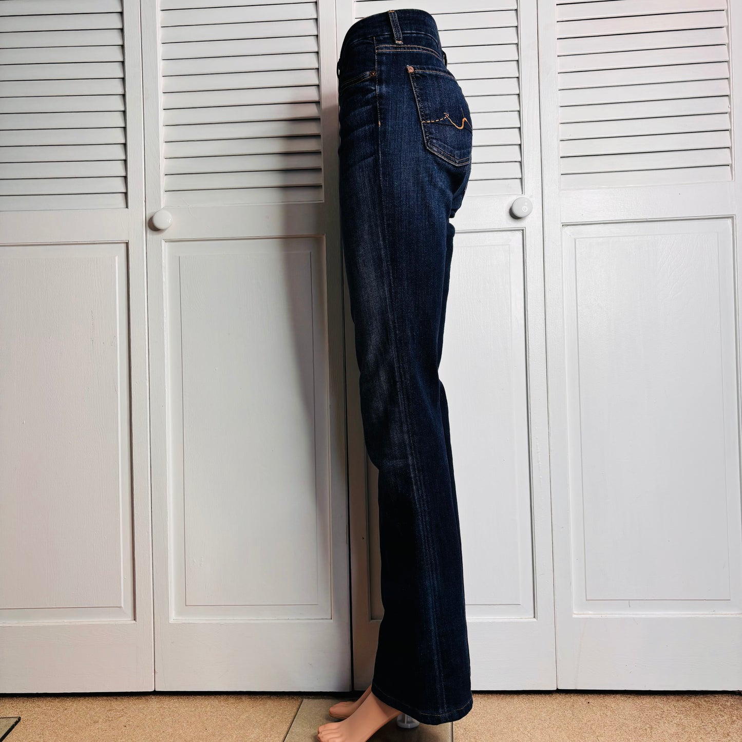 7 FOR ALL MANKIND Kimmie Bootcut In Rinsed Indigo Size 29