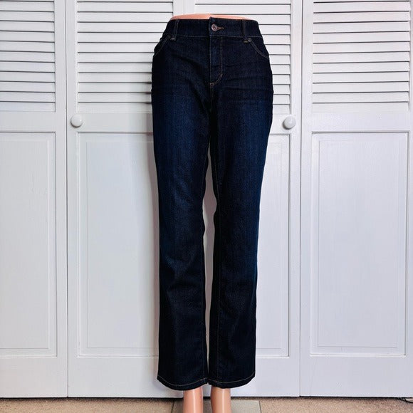 CHICO’S Platinum Denim Jeans Size 4