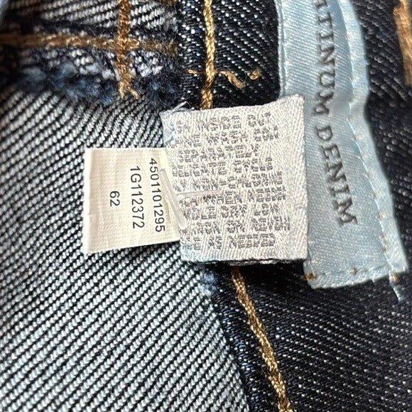 CHICO’S Platinum Denim Jeans Size 4