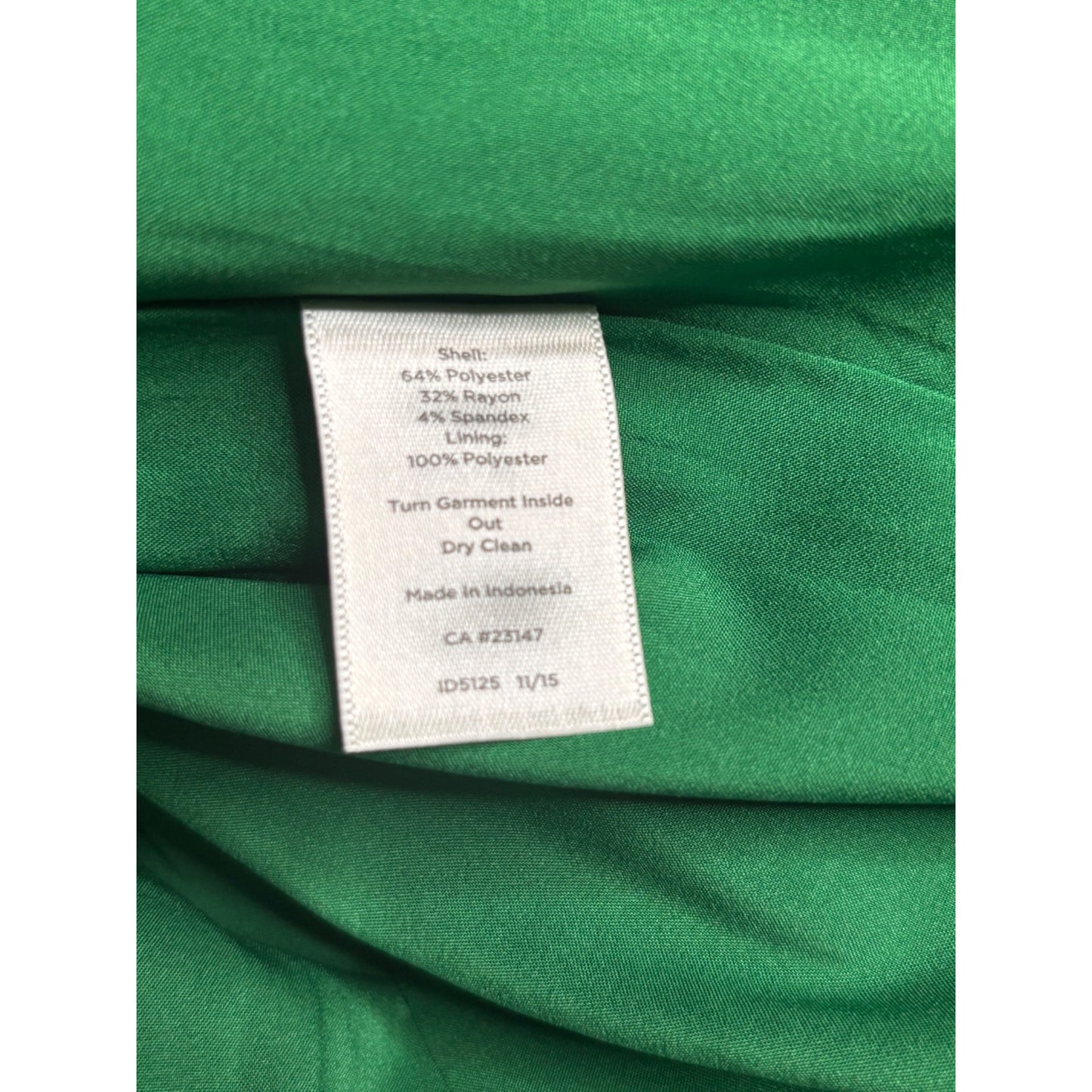 TALBOTS Green Textured Sleeveless Sheath Dress Size 12P