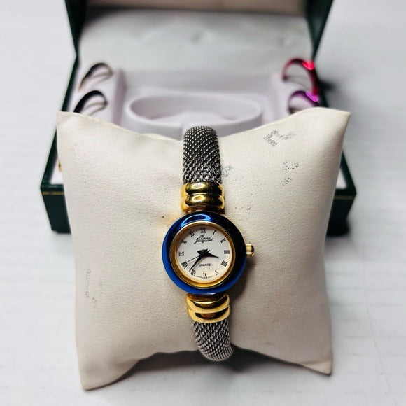 PIERRE JACQUARD Stainless Steel Enamel Interchangeable Watch