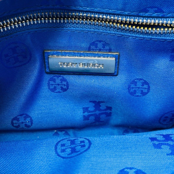 *New* TORY BURCH Blue Bombe T Combo Crossbody Bag