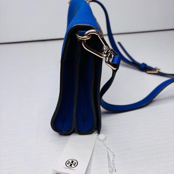 *New* TORY BURCH Blue Bombe T Combo Crossbody Bag