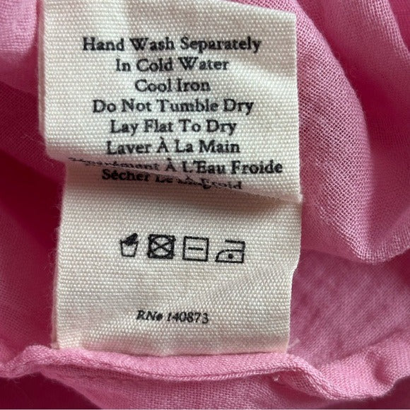 LOVESHACKFANCY Miri Dress in Coral Blaze Size Medium