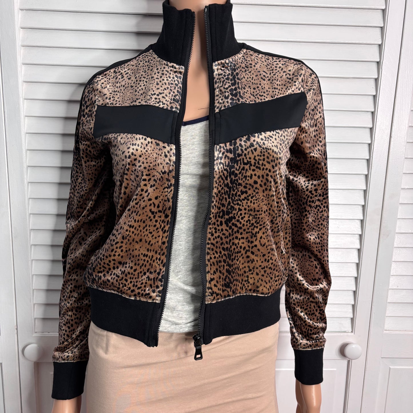 *NEW* BUDDY LOVE Carmela Velour Track Jacket Size Small