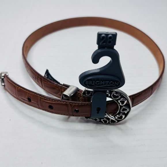 *New* BRIGHTON Tan Leather Belt Size Small