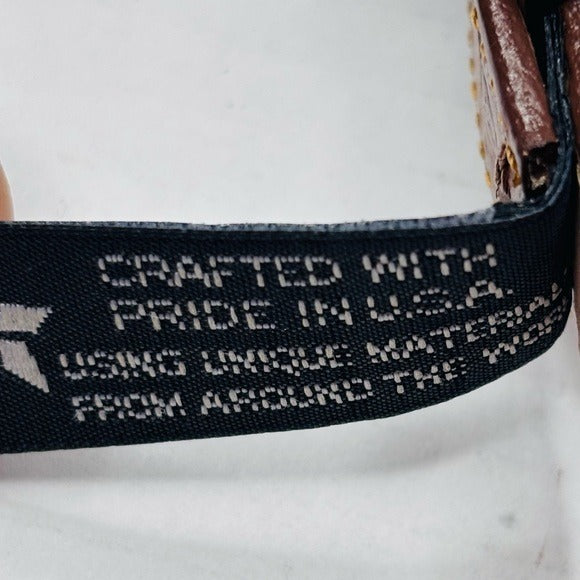 *New* BRIGHTON Tan Leather Belt Size Small