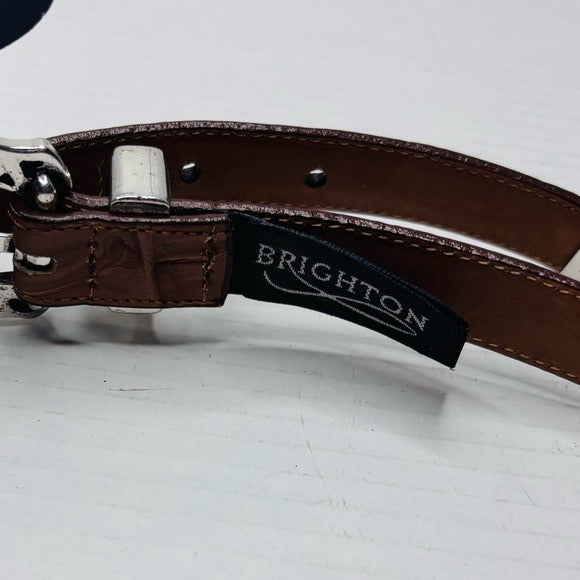 *New* BRIGHTON Tan Leather Belt Size Small