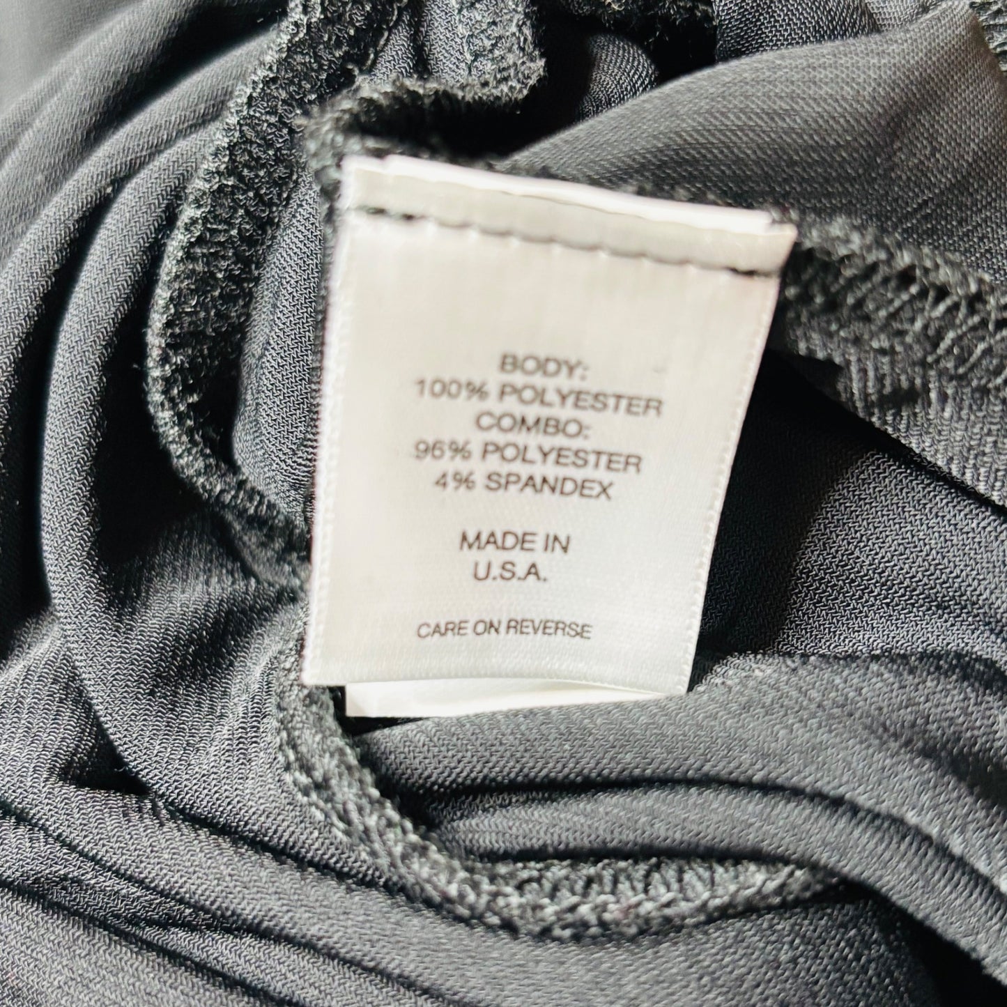 NEW NEW YORK & COMPANY Draped V-Neck Blouse in Black Size Small