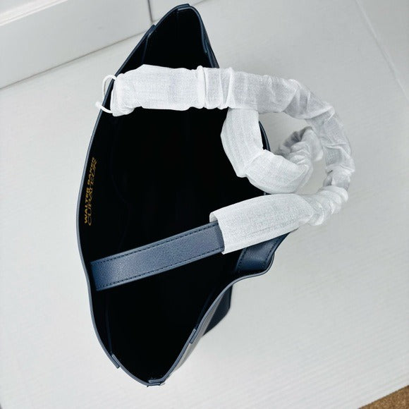 New WALTER BAKER X CURATEUR Kate Tote in Navy Blue